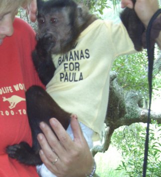Boomer as guest star on the Paula Dean Show!